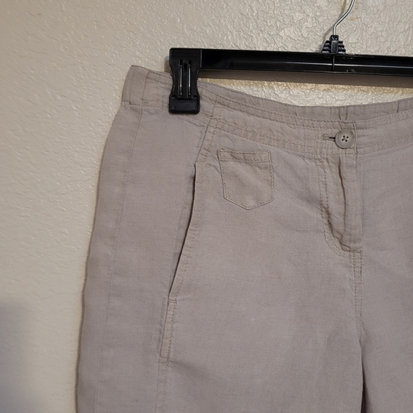 J. Jill Live Linen Shorts - Picture 3 of 4